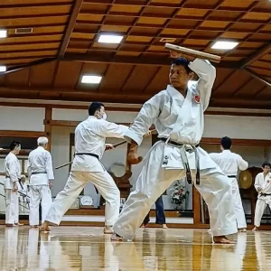 Latihan kobudo kobujutsu